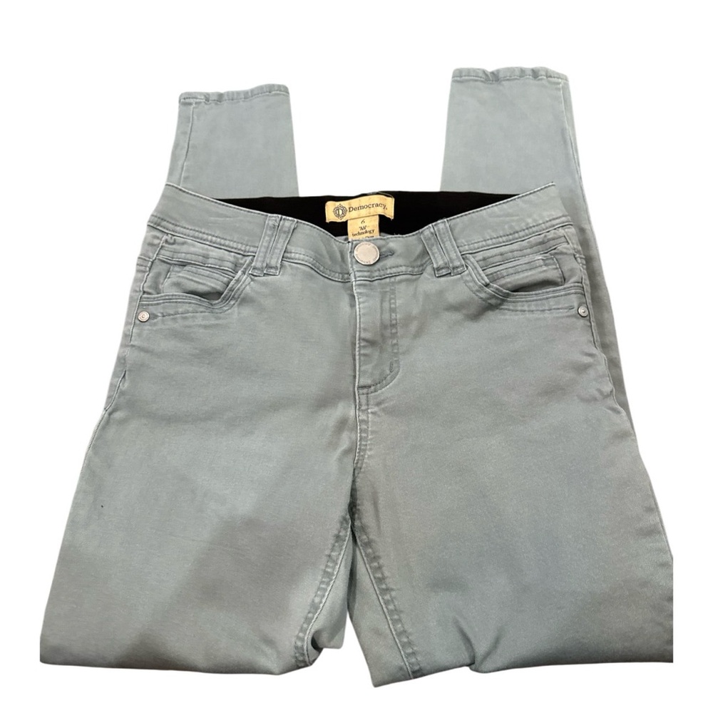 Democracy Ab Technology Blue Gray Women’s Size 6 Jeans‎